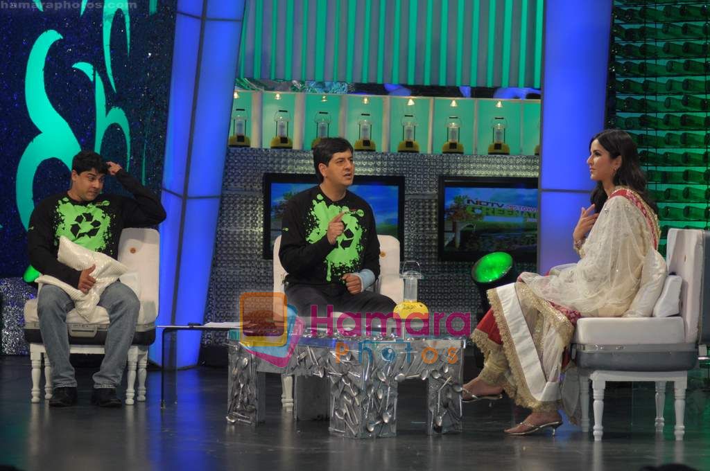 Katrina Kaif and Farah Khan at NDTV Greenathon in Yashraj Studios on 4th June 2011 