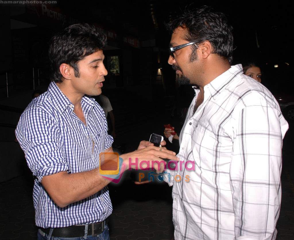 Rajeev khandelwal, Anurag kashyap at Shaitan promotional event in Cinemax on 8th June 2011 