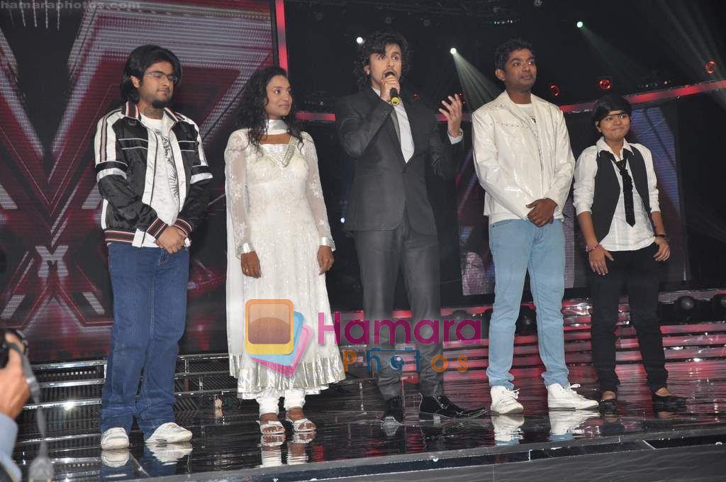 Sonu Sood at X FaCTOR 12 finalists introduction in Filmcity on th June 2011 