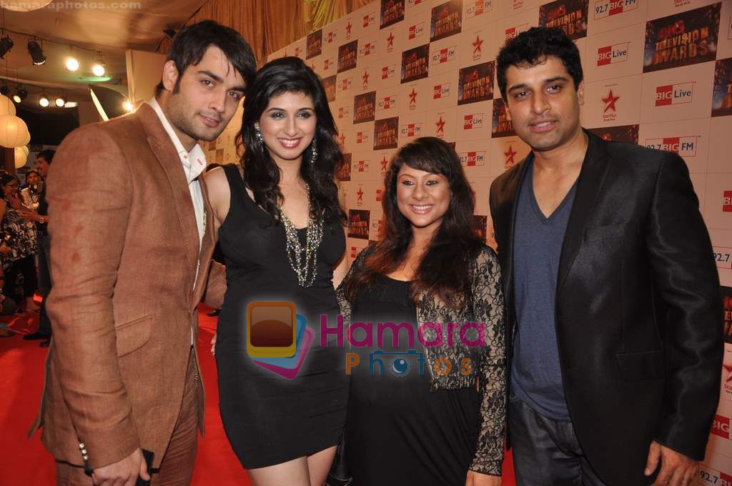 Shakti, Sai Deodhar at Big Television Awards in Yashraj Studios on 14th June 2011 