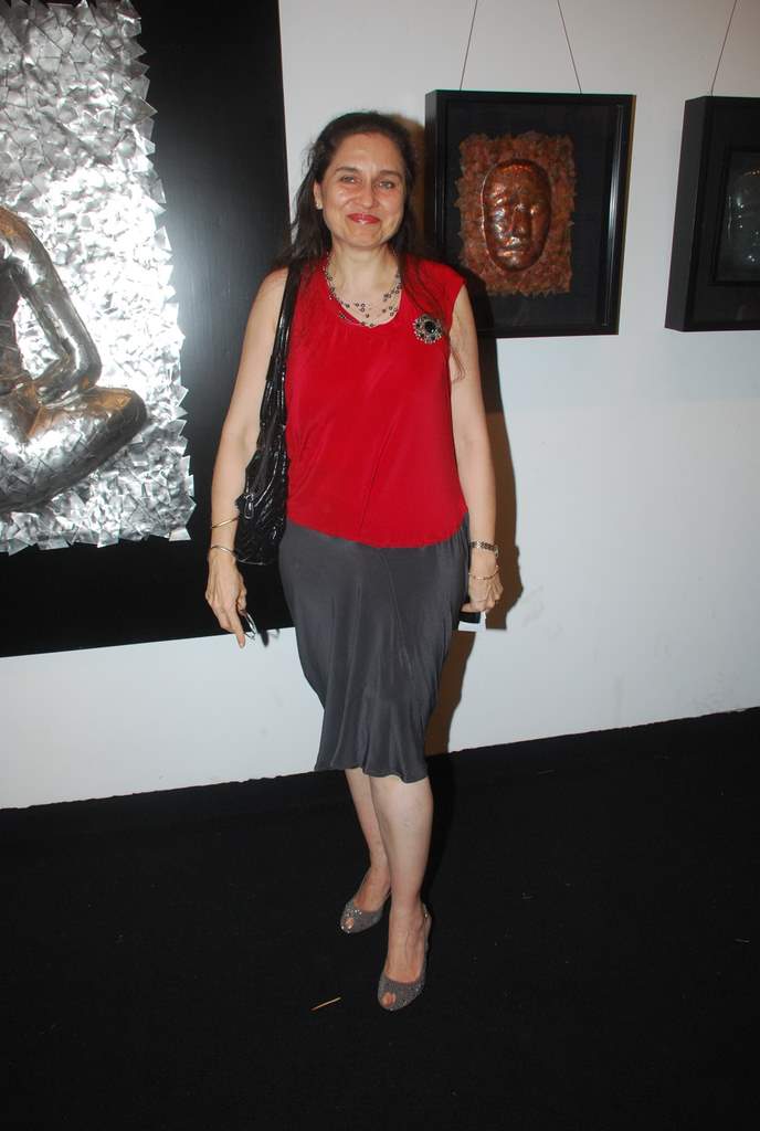 at Nisha Jamwal's art event for artist Punaam Salecha in Kala Ghoda on 16th June 2011 