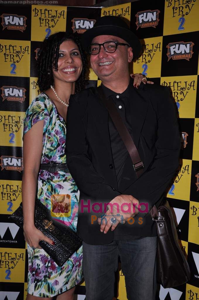 Anuradha Menon, Vinay Pathak at Bheja Fry 2 premiere in Fun on 16th June 2011 