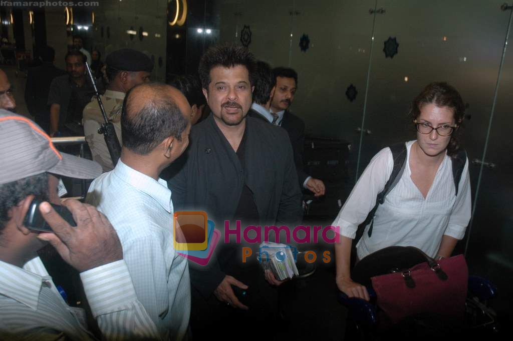 Anil Kapoor snapped as the leave for Mittal wedding in London on 17th June 2011 