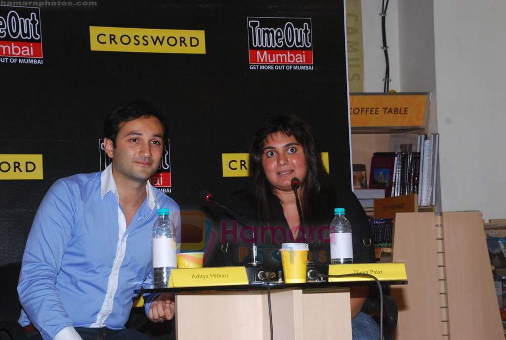 Divya Palat and Aditya Hitkari at book reading in Crossword on 20th June 2011 