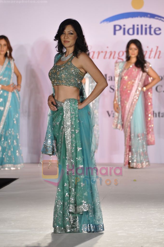Aditi Gowitrikar at Pidilite-CPAA charity fashion show in Intercontinental The Lalit, Mumbai on 19th June 2011 