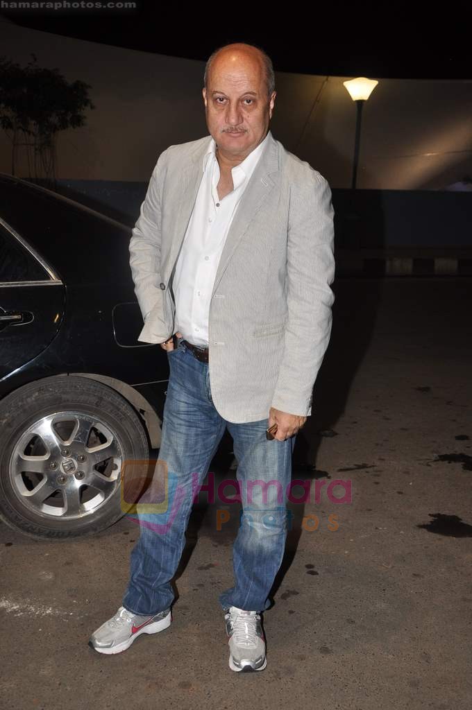 Anupam Kher leave for IIFA in Airport on 20th June 2011 