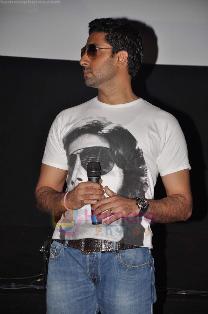 Abhishek Bachchan at Buddha Hoga Tera Baap Item song launch in Cinemax on 23rd June 2011 
