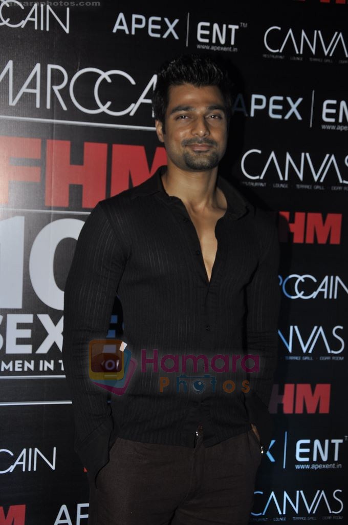 Hanif Hilal at FHM Sexiest people issue in canvas, Mumbai on 24th June 2011 