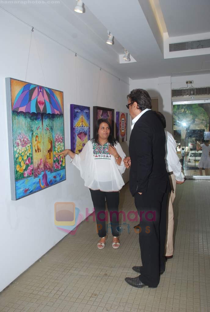 Jackie Shroff at Poonam Aggarwal art event in Museum Art gallery on 27th June 2011 