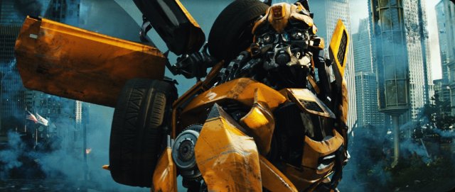 Robots in Still from the movie Transformers - Dark of the Moon