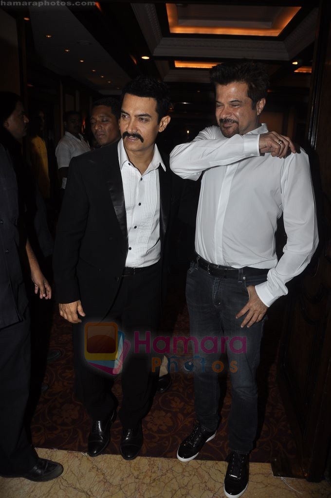 Aamir Khan, Anil Kapoor at Delhi Belly Success Bash in Taj Land's End on 6th July 2011