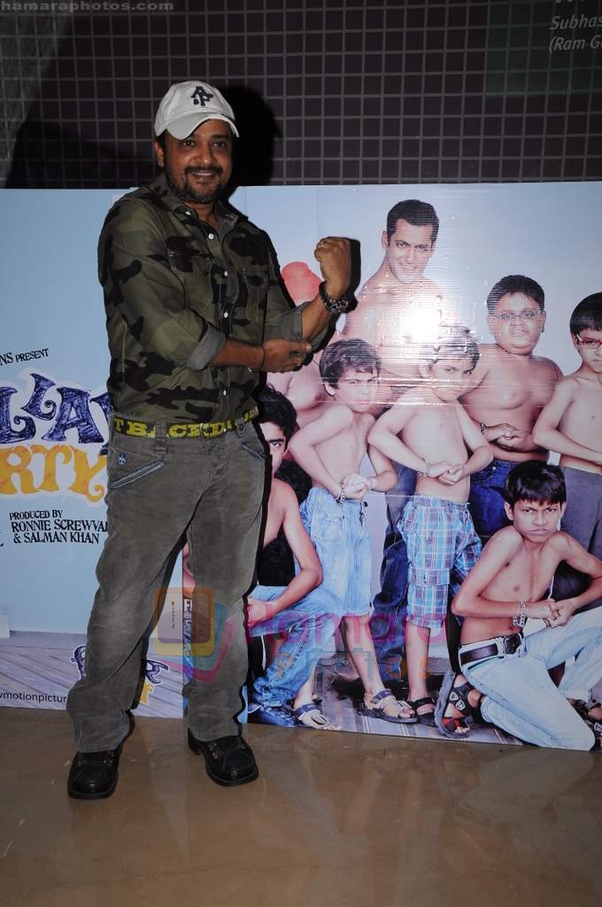 Sajid at Chillar Party premiere in PVR on 6th July 2011