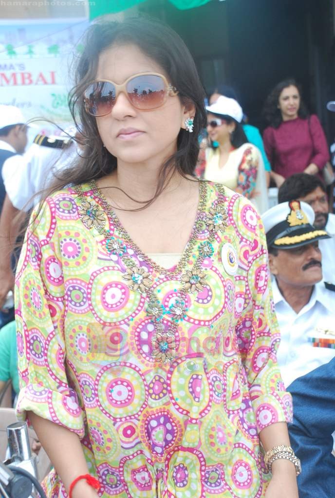 Shaina NC at I love Mumbai foundation tree plantation event  in Mumbai on 10th July 2011
