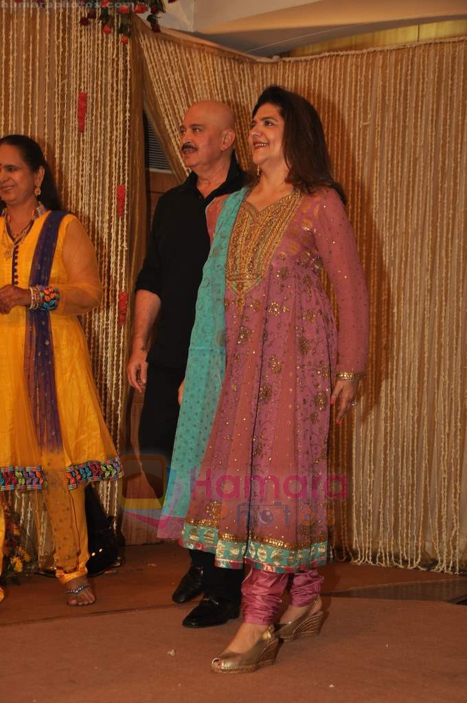 Rakesh Roshan at Dr Abhishek and Dr Shefali's wedding reception in Khar on 10th July 2011