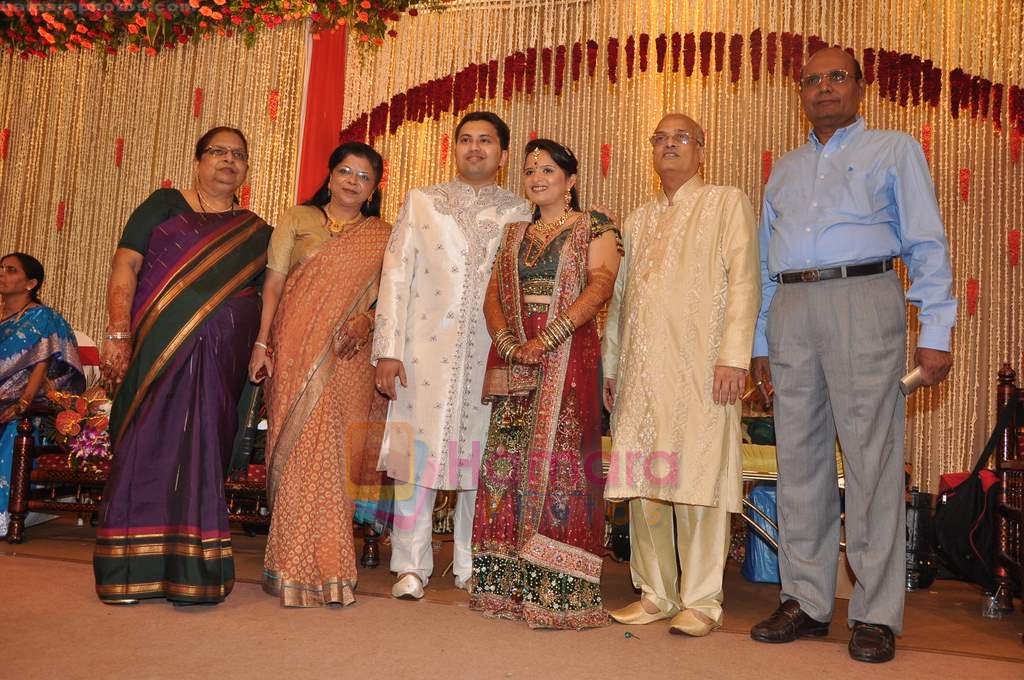 at Dr Abhishek and Dr Shefali's wedding reception in Khar on 10th July 2011