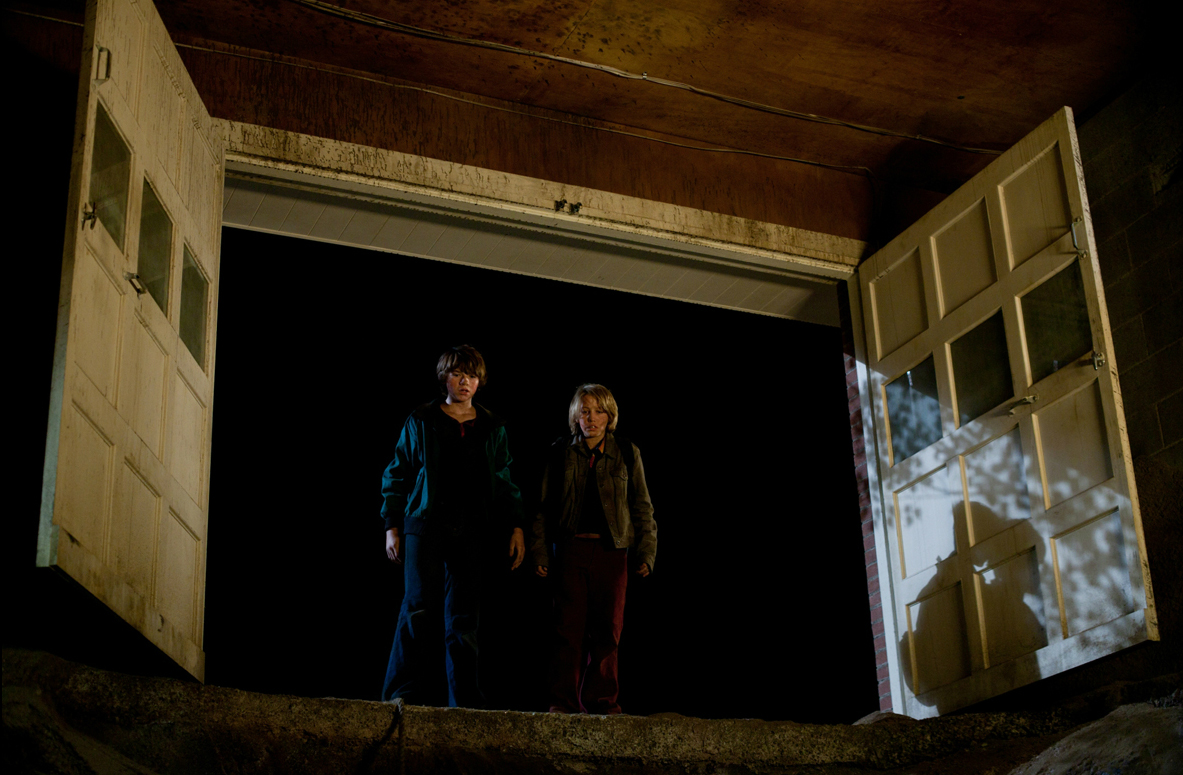 Joel Courtney, Ryan Lee in the still from the movie Super 8 Eight