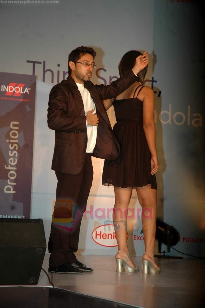 at a glamrous fashion show to launch Indola cosmetics in India in Goregaon on 11th July 2011