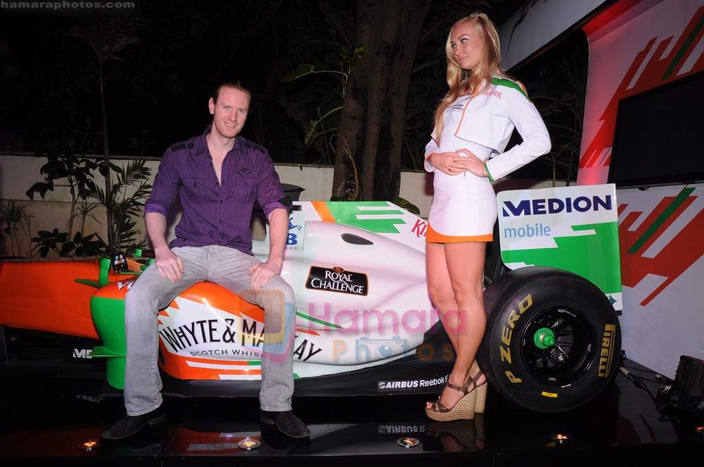 Alexx O Neil at Force India F1 Octane Night in Mumbai on 11th July 2011