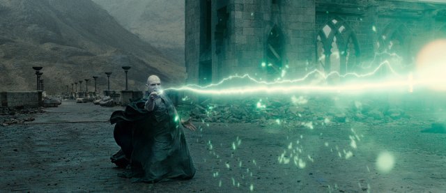 Ralph Fiennes in still from the movie Harry Potter and the Deathly Hallows Part 2