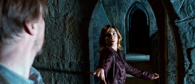 Natalia Tena in still from the movie Harry Potter and the Deathly Hallows Part 2