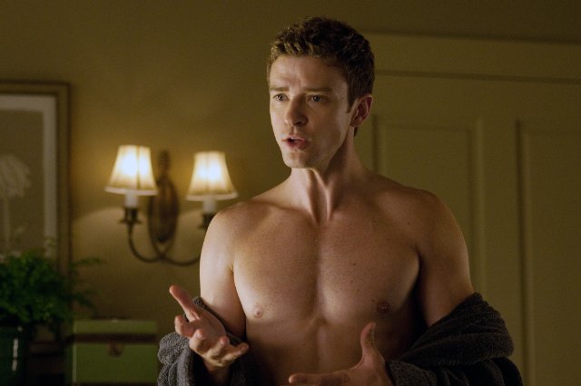 Justin Timberlake in still from the movie Friends with Benefits