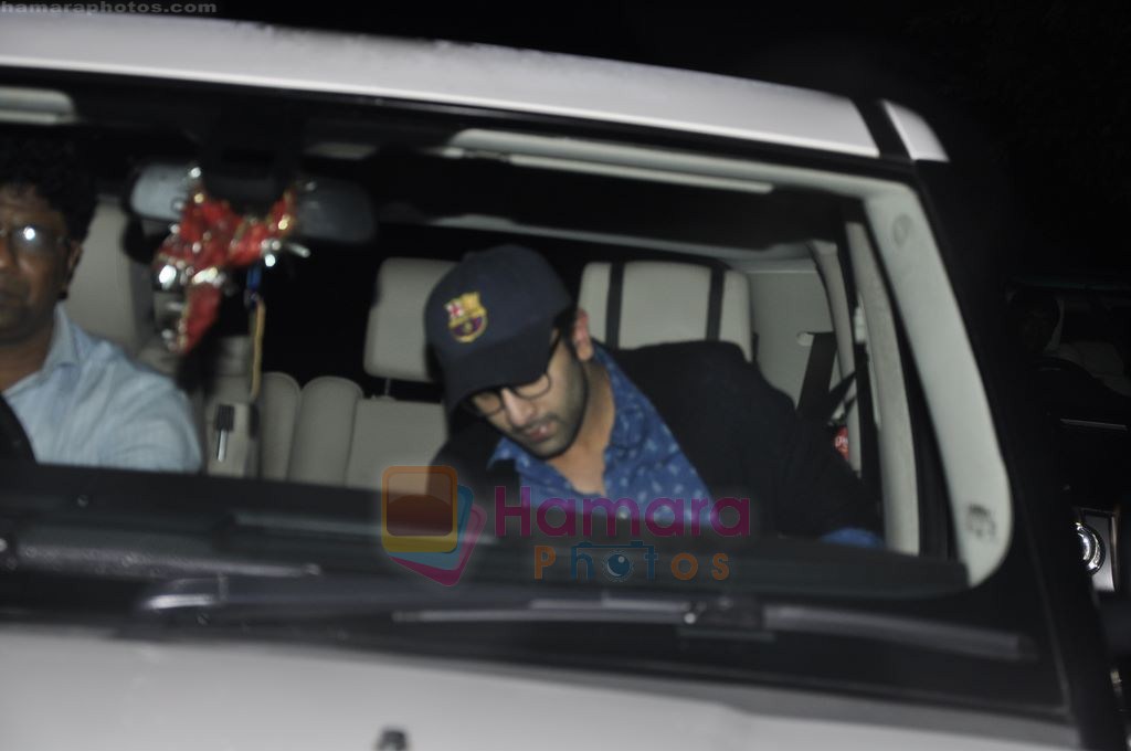 Ranbir Kapoor snapped after ZNMD screening in Juhu, Mumbai on 15th July 2011