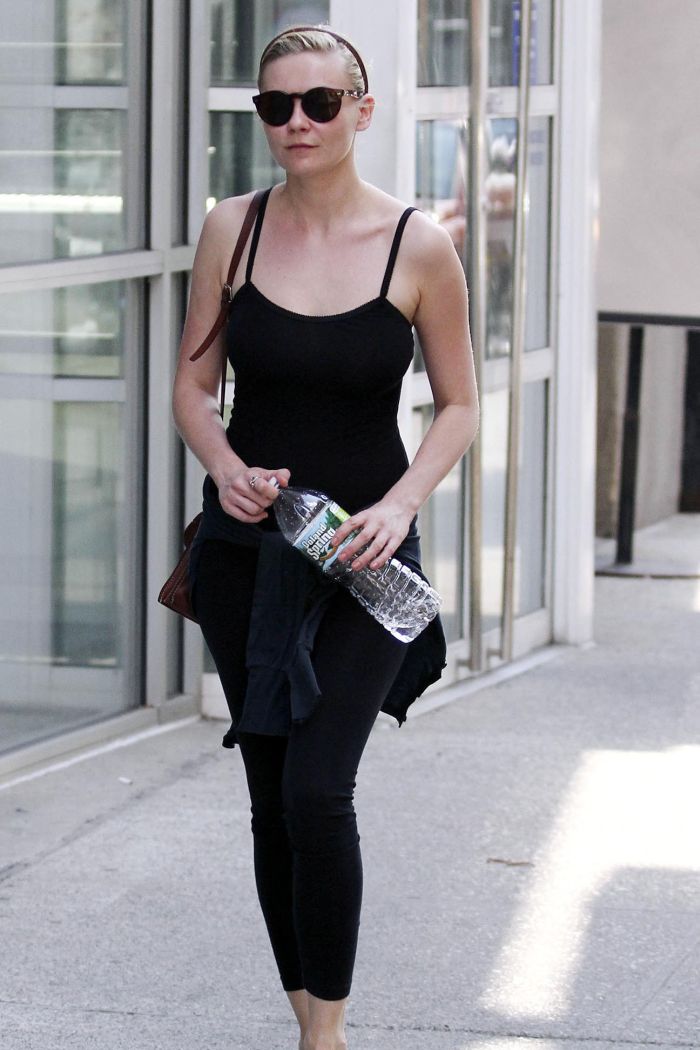 Kirsten Dunst Snapped while leaving gym in New York on 15th July 2011