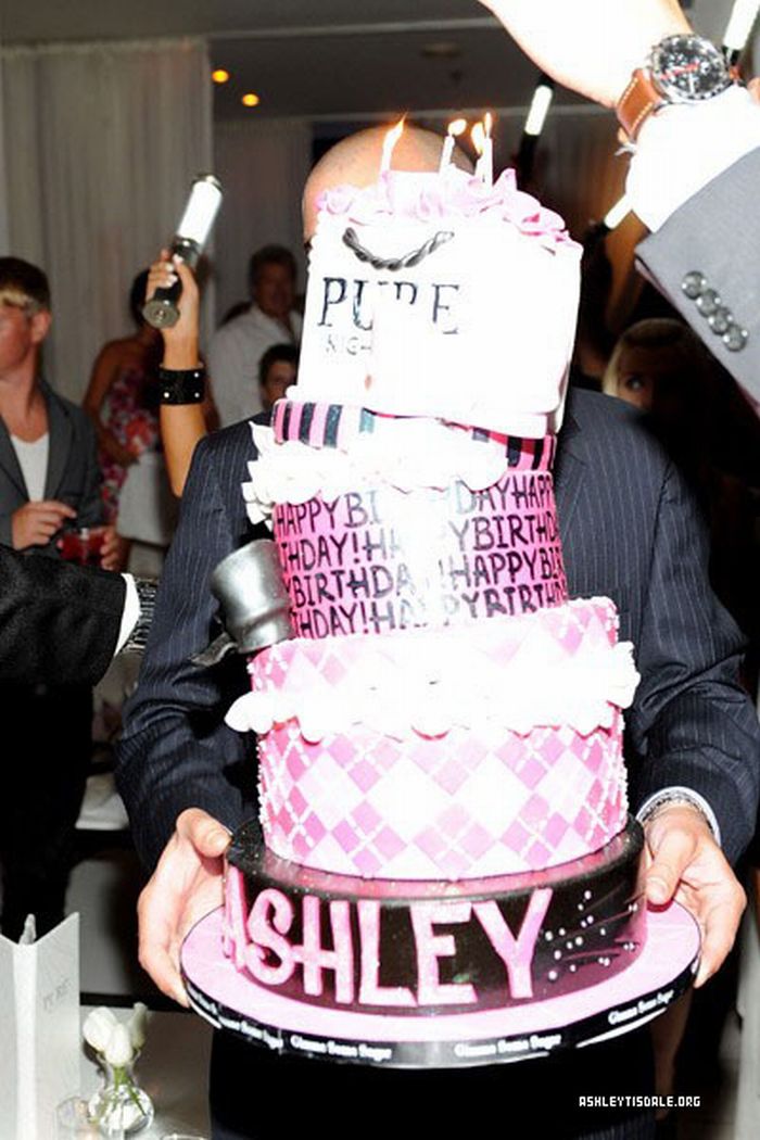 Ashley Tisdale 26th Birthday Celebration at Pure Nightclub in Las Vegas on July 15, 2011