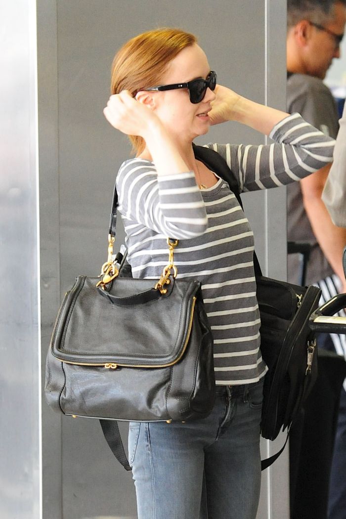 Christina Ricci Snapped at the LAX airport on 15th July 2011