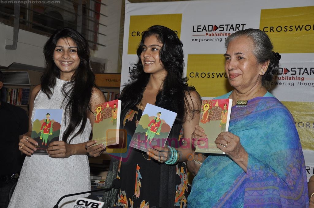 Kajol, Tanisha Mukherjee launch Champa series Leadstart Publishing in Crossword, Mumbai on 18th July 2011