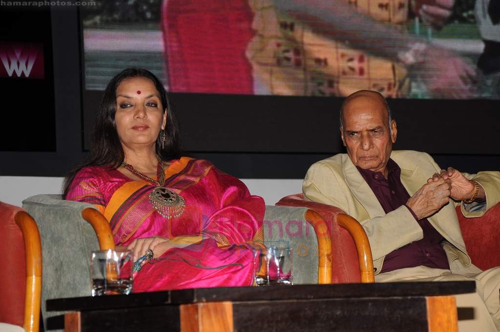 Khayyam, Shabana Azmi at Whistling Woods 4th convocation ceremony in St Andrews on 18th July 2011