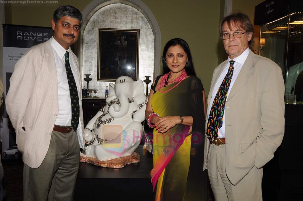 Aarti Surendranath at the launch of Emeralds for Elephants in India for 1st Time in Taj on 20th July 2011