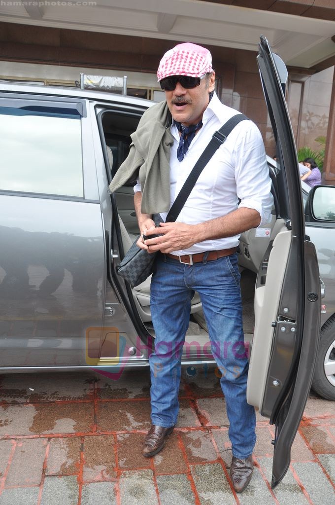 Jackie Shroff Snapped at Taj Lands End, Bandra, Mumbai on 21st July 2011