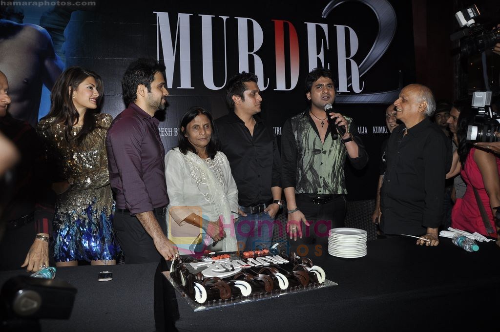 Emraan Hashmi, Jacqueline Fernandez, Mohit Suri, Mukesh Bhatt at Murder 2 success bash in Enigma, Mumbai on 23rd July 2011