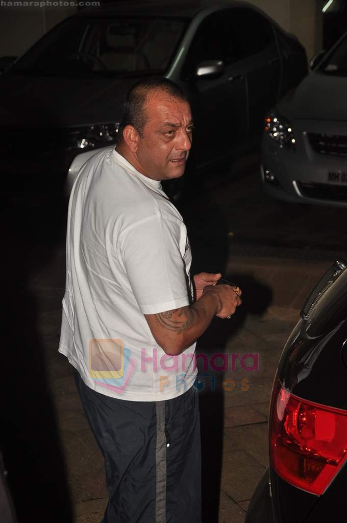 Sanjay Dutt at Sanjay Dutt's Party at his house on 24th July 2011