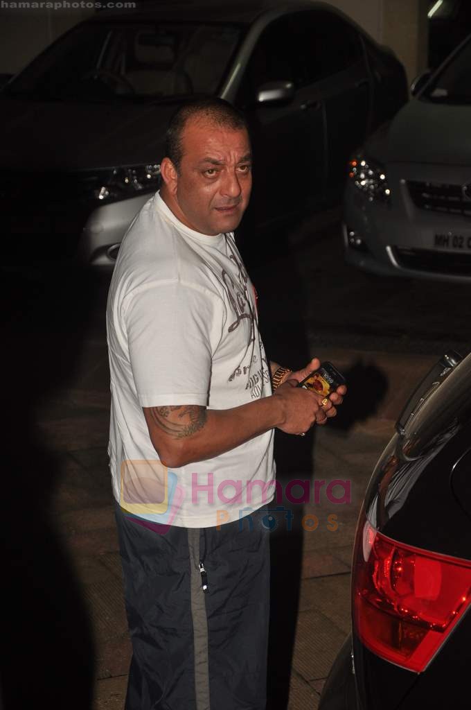 Sanjay Dutt at Sanjay Dutt's Party at his house on 24th July 2011