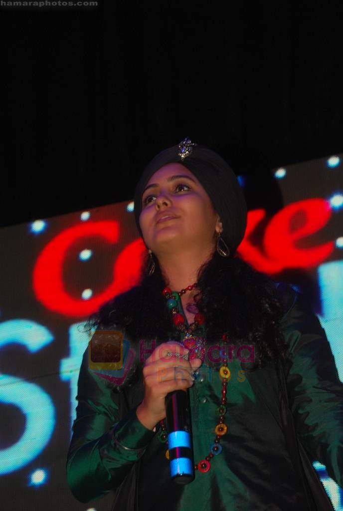 performs live for Coke Studio in Hard Rock Cafe, Mumbai on 29th July 2011