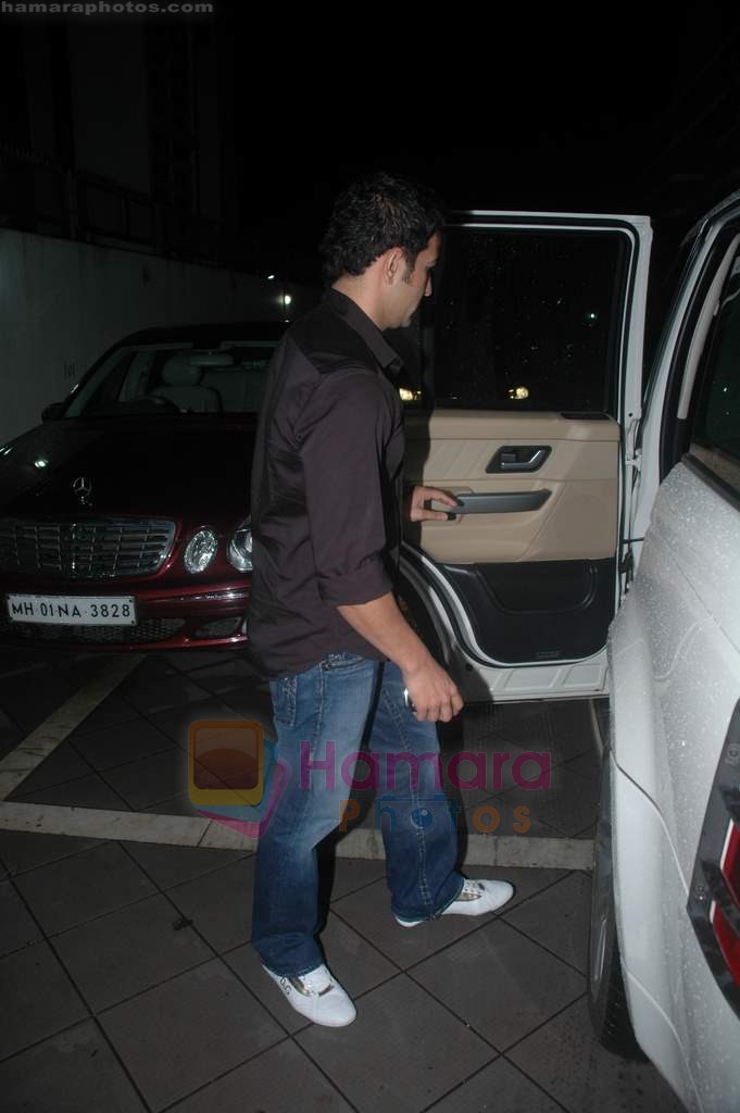 at Sanjay Kapoor's private dinner in Juhu, Mumbai on 29th July 2011