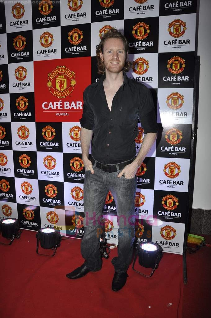 Alex O Neil at Manchester United Cafe launch in Malad on 31st July 2011