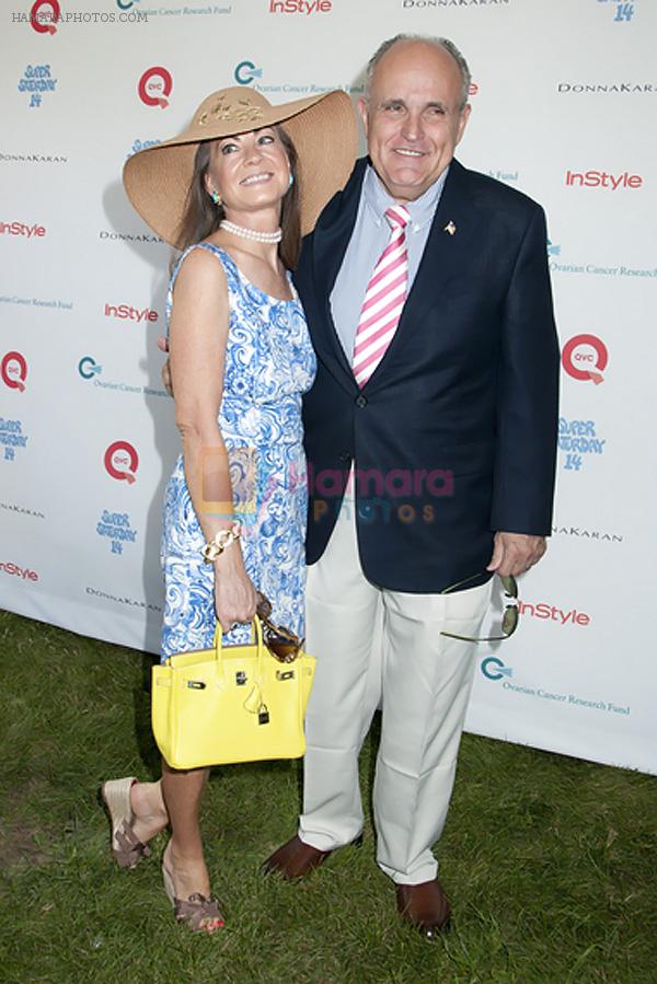 Rudy Giuliani at Super Saturday 14 to Benefit Ovarian Cancer Research Fund on 30th July 2011 at Nova's Ark Project in Watermill, NY, USA