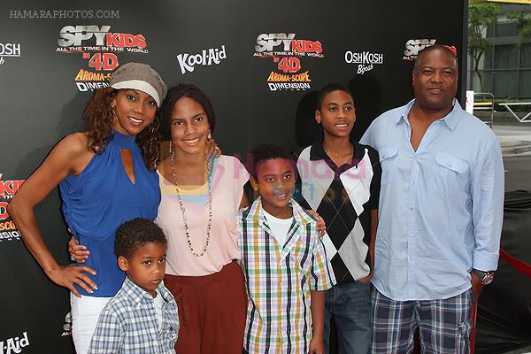 Holly Robinson Peete arrives at the Spy Kids- All The Time In The World 4D Los Angeles Premiere on July 31, 2011 in Los Angeles, California