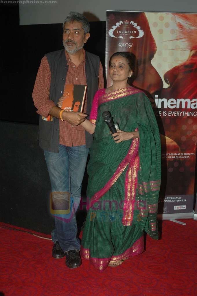 Prakash Jha at Aarakshan 15 mins media preview in Cinemax, Mumbai on 31st July 2011