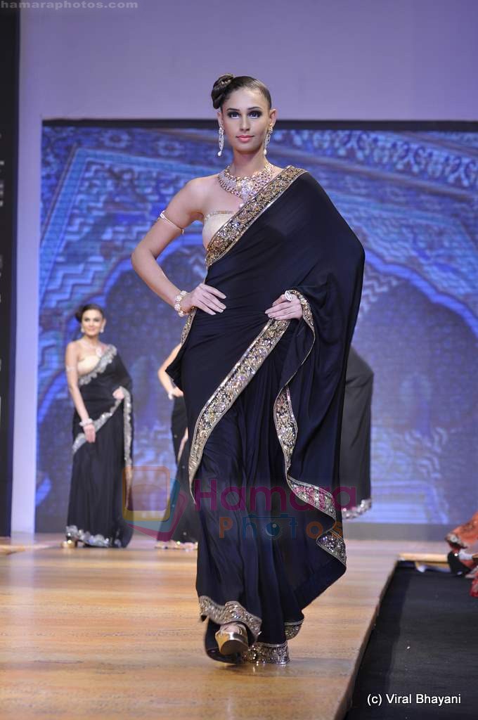 Model walks the ramp for Scintillating Jewellery show at IIJW 2011 Day 2 in Grand Hyatt on 1st Aug 2011