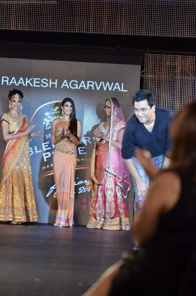 Jacqueline Fernandez walks the ramp for Raakesh Aggarwal in Blenders Pride Tour day 1 in Taj Land's End on 5th Aug 2011