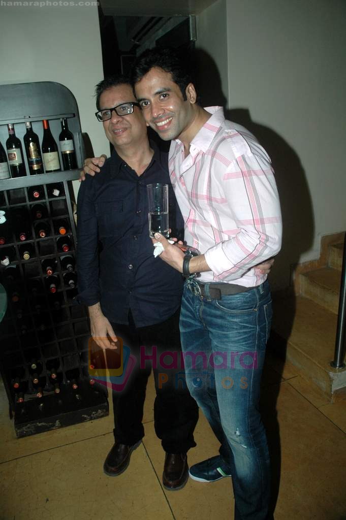 Tusshar Kapoor at Rafi's party in Mangi Ferra on 5th Aug 2011