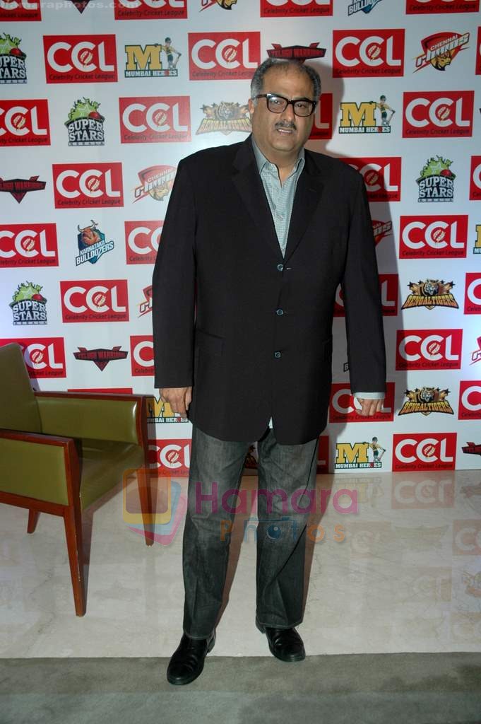 Boney Kapoor at Salman's CCL press conference in Bandra, Mumbai on 6th Aug 2011