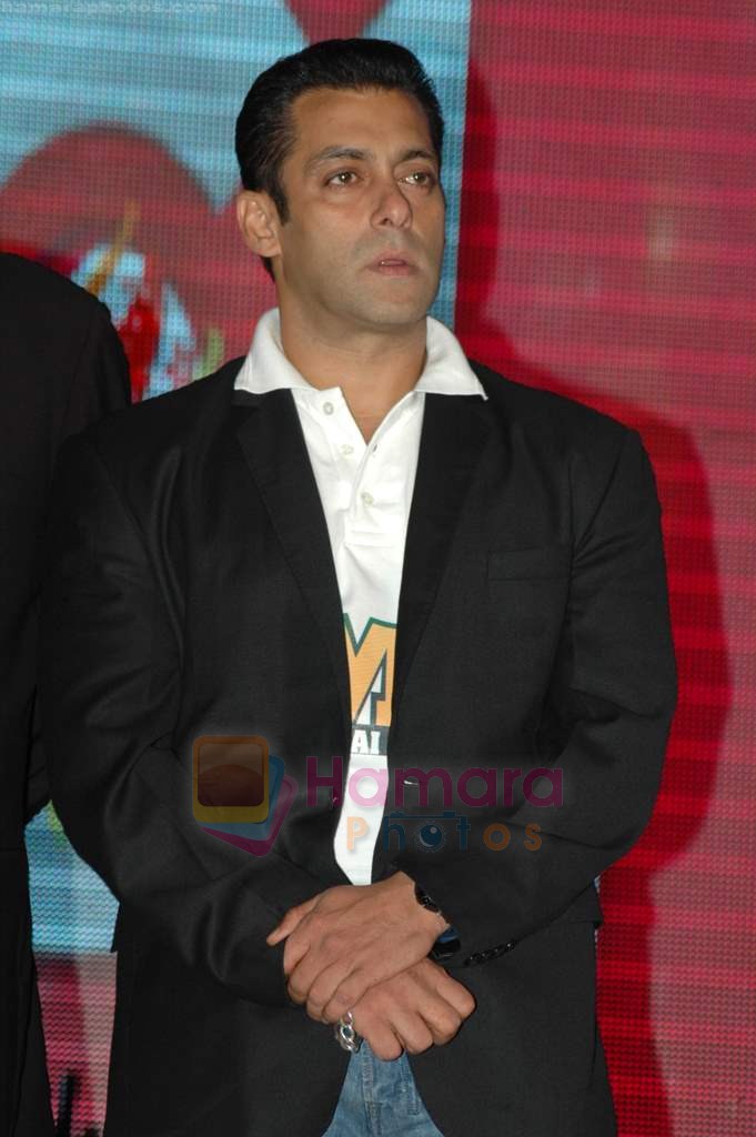 Salman Khan at Salman's CCL press conference in Bandra, Mumbai on 6th Aug 2011