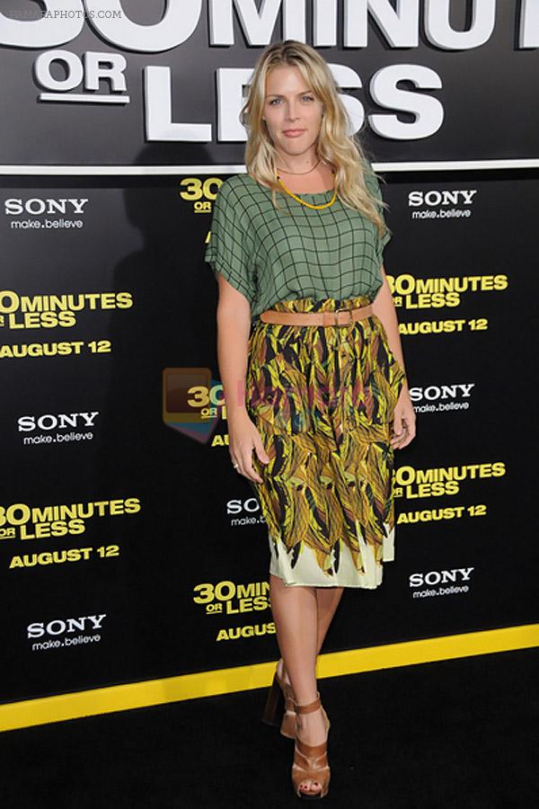 Busy Philipps attends the LA Premiere of 30 Minutes or Less in Grauman's Chinese Theater on 8th August 2011