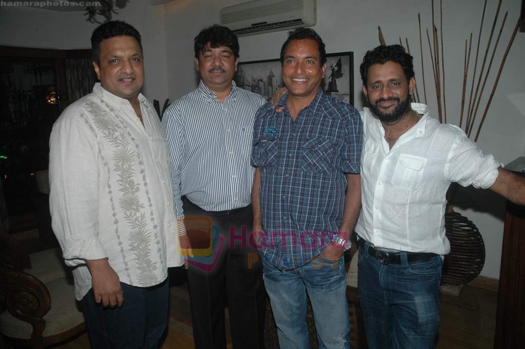 Sanjay Gupta, Resul Pookutty at Sanjay Gupta's party in Andheri, Mumbai on 9th Aug 2011