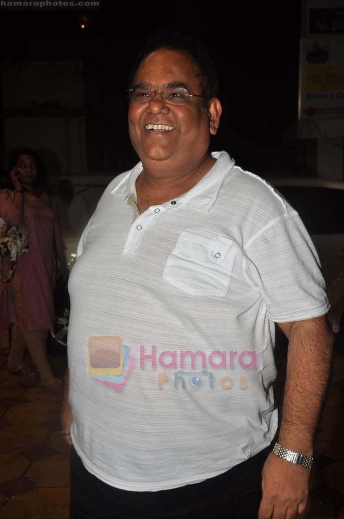 Satish Kaushik at the screening of Chatur Singh  Two Star in Pixion on 9th Aug 2011
